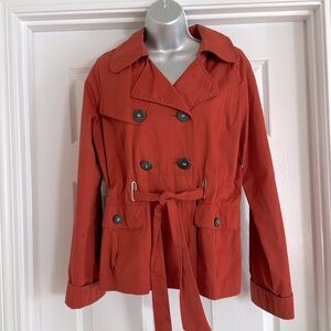 Ambition Short Trench Coat / Jacket Large